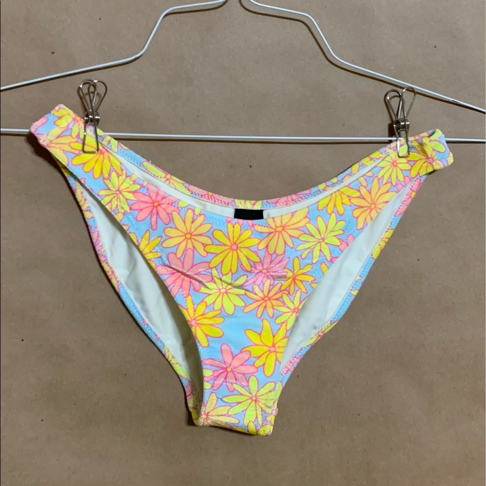 Sky Floral Velvet